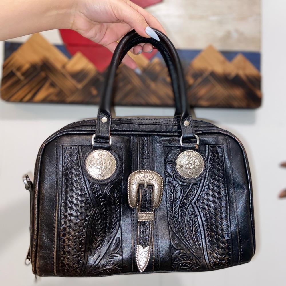 American West Leather Handbag NO.78807